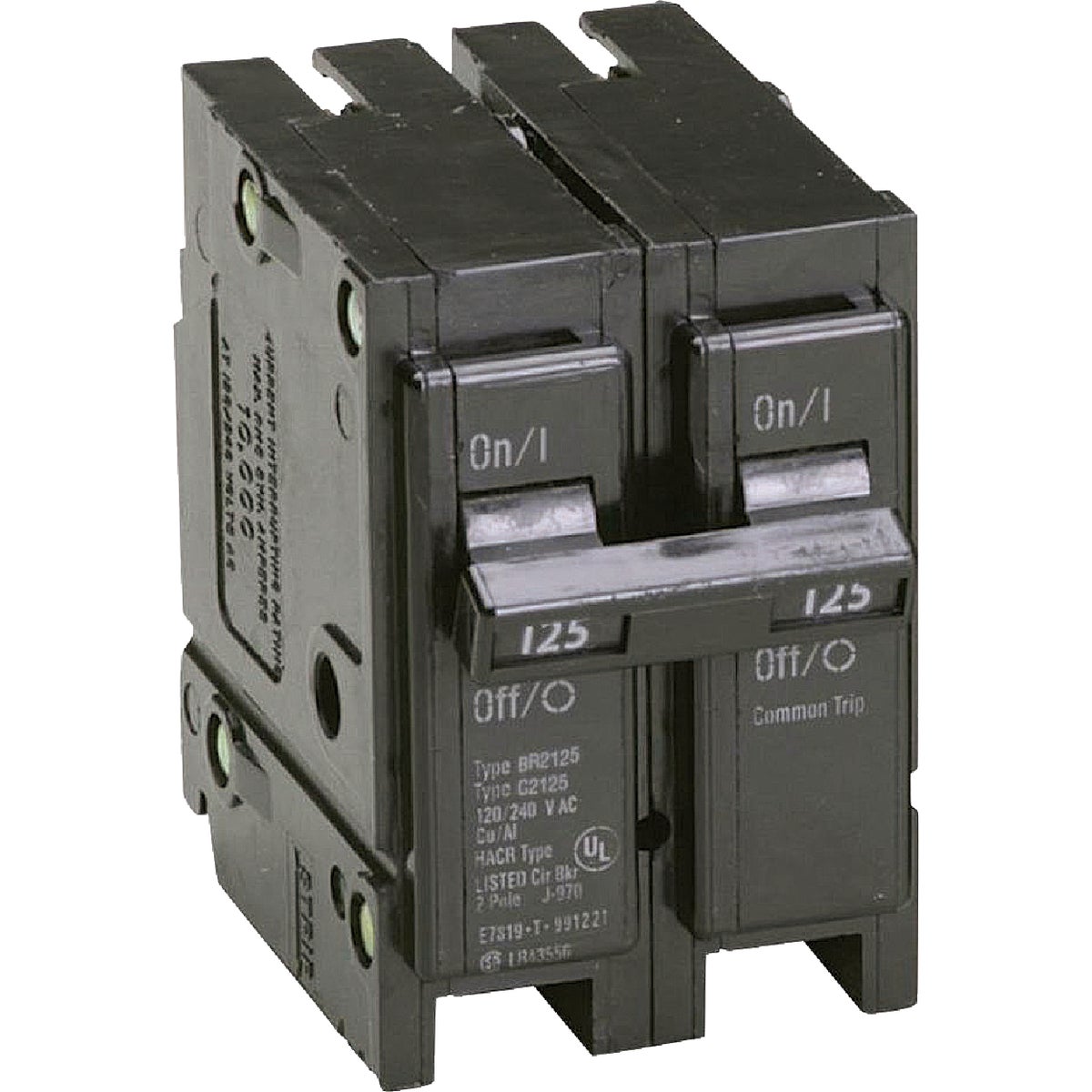 Eaton 125A Double-Pole Interchangeable Circuit Breaker
