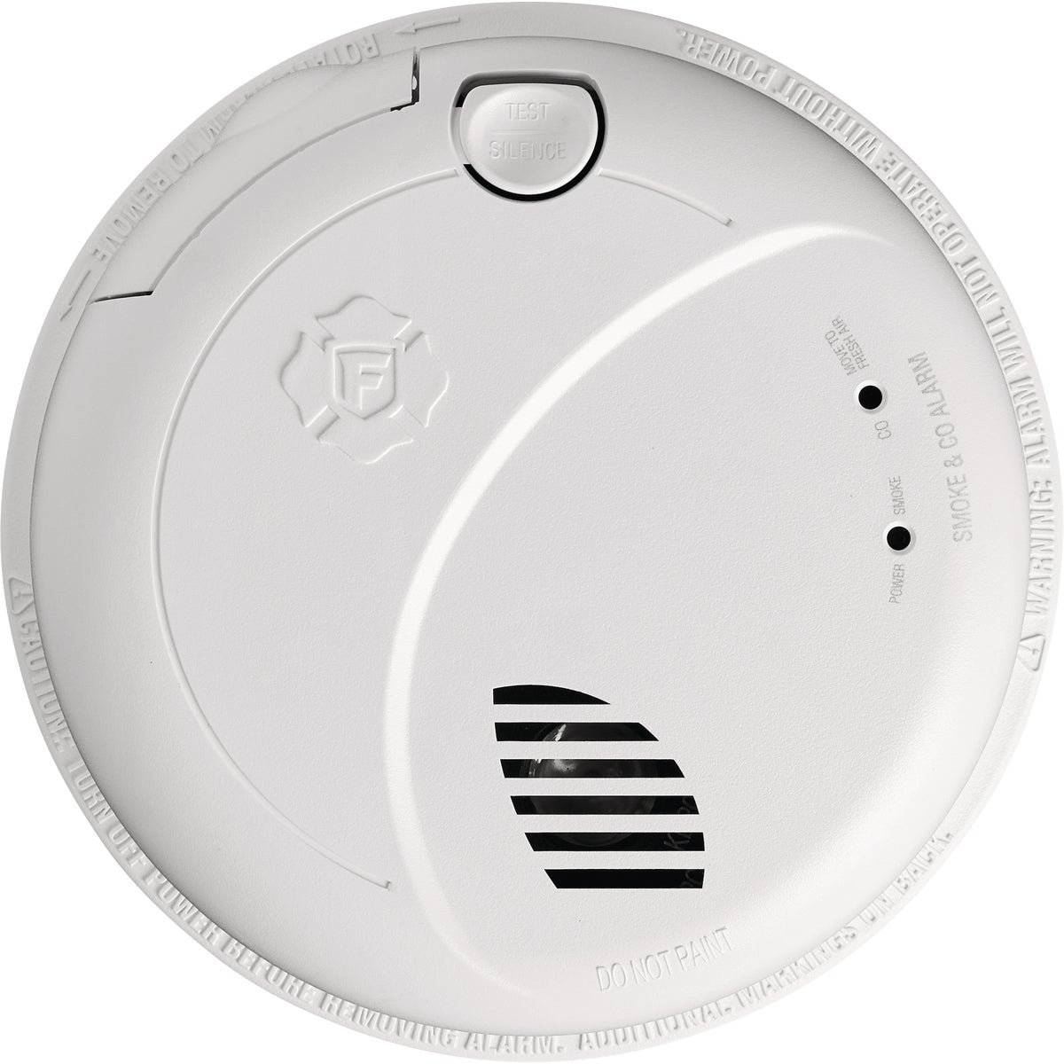First Alert Hardwired Photoelectric Combination Alarm with Voice