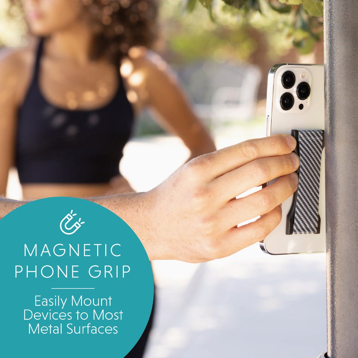 LoveHandle PRO Blue Agate Phone Grip Image 2