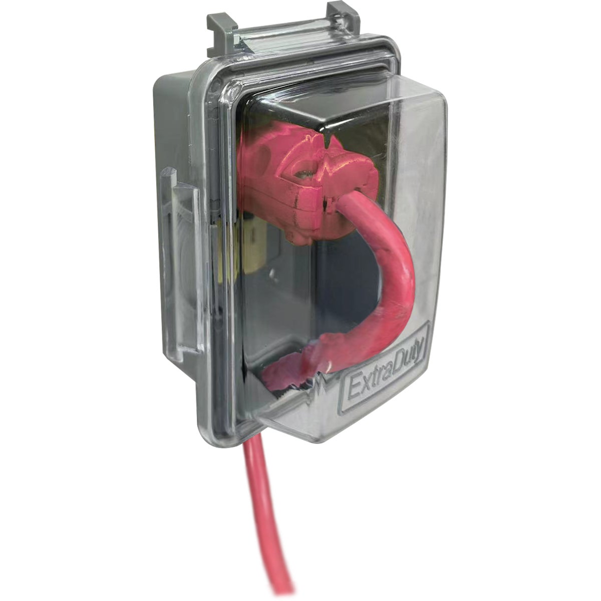 Southwire 18-In-1  Single Gang Clear Non-Metallic Vertical/Horizontal While In-Use Extra-Duty Rated Multi-Use Cover