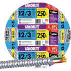 Southwire 250 Ft. 12/3 MC Armored Cable Electrical Wire Image 1