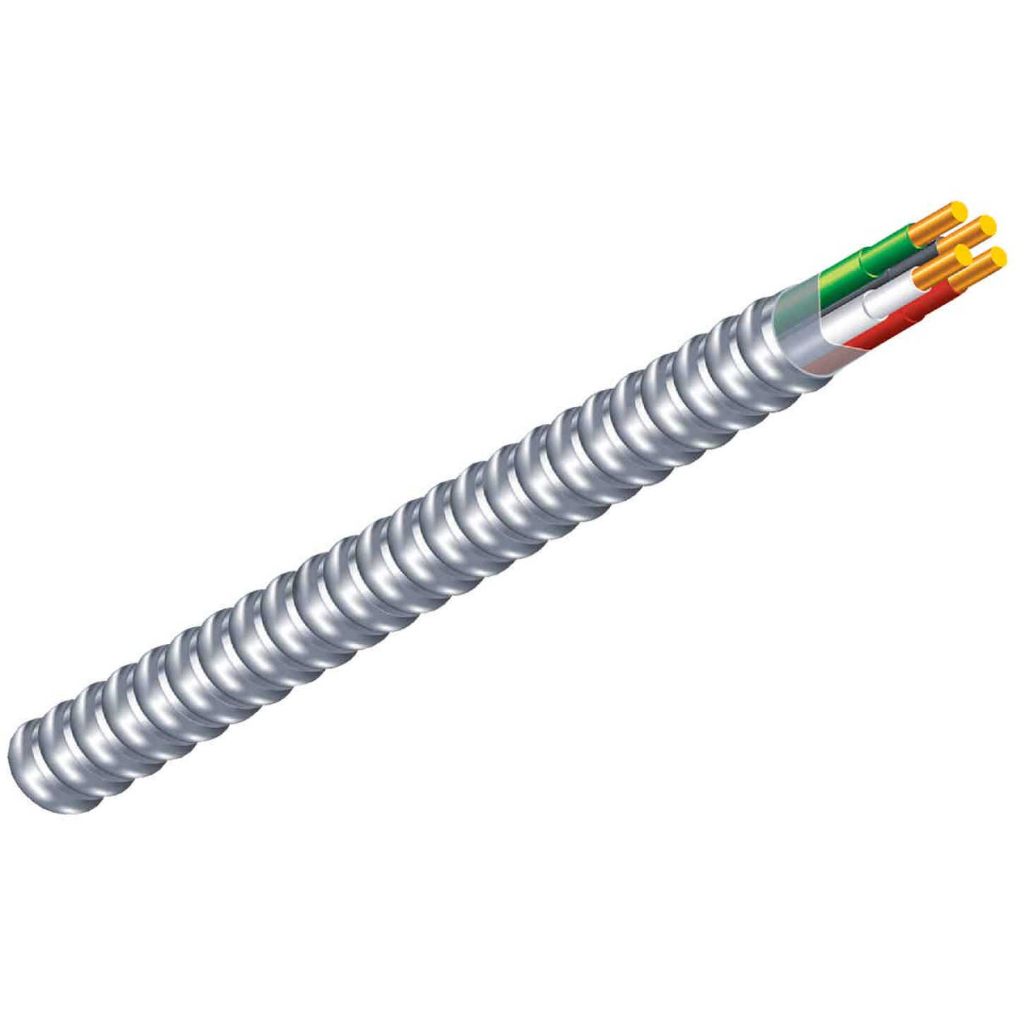 Southwire 250 Ft. 12/3 MC Armored Cable Electrical Wire Image 3