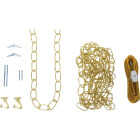 Westinghouse Antique Brass Finish Steel Chain Swag Lamp Kit Image 1