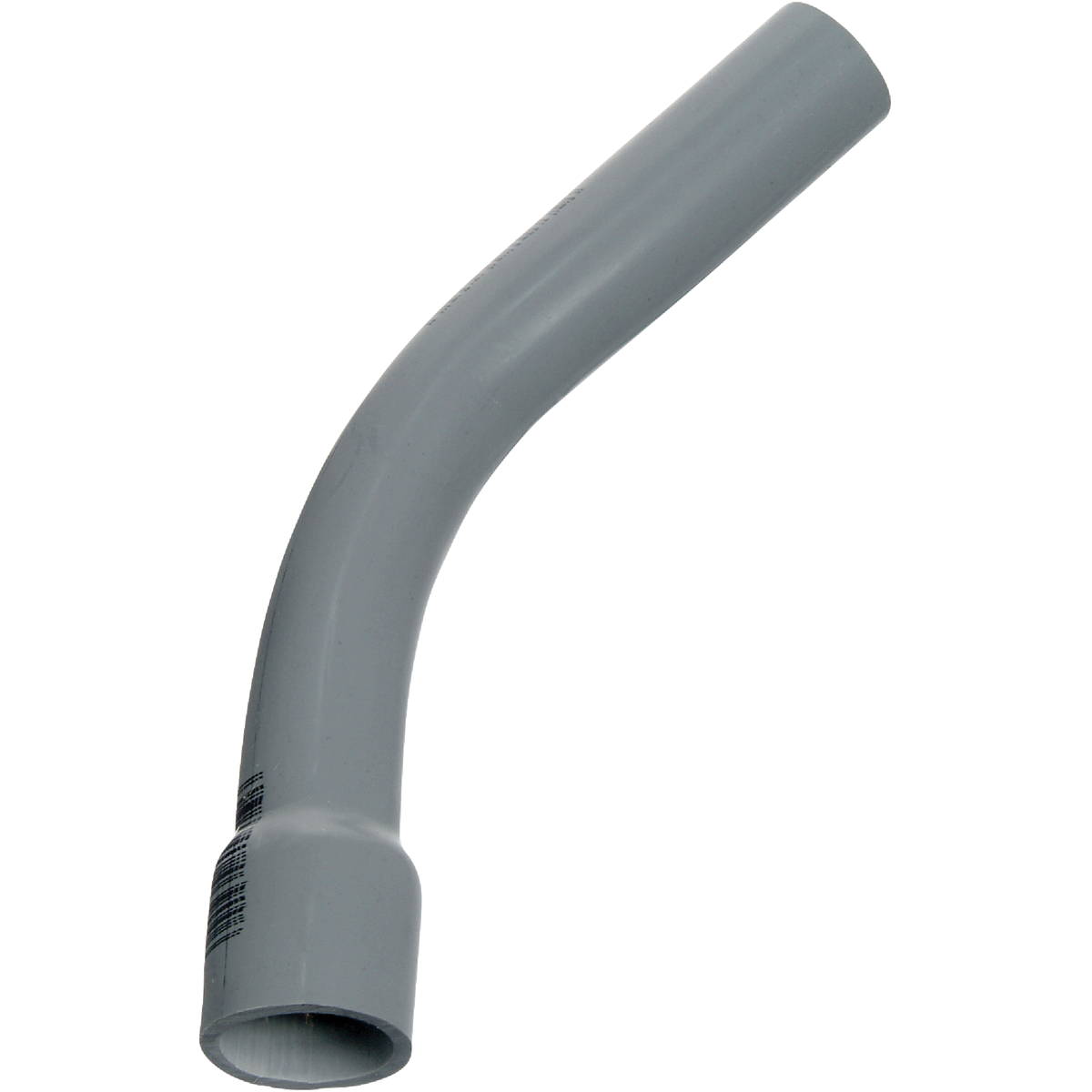 Carlon 2-1/2 In. Schedule 40 45 Deg Standard Radius Belled End PVC Elbow