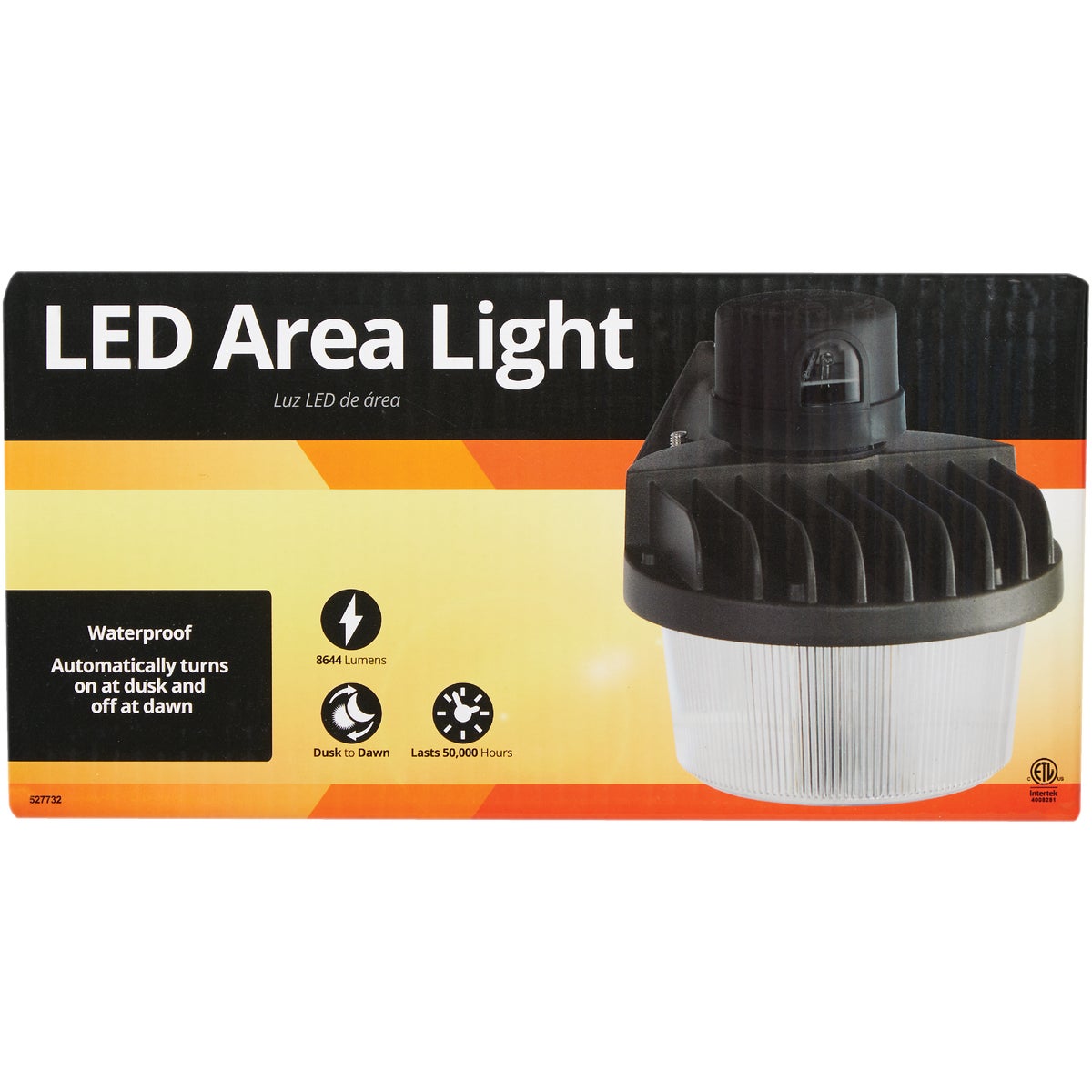 Dusk to Dawn LED Outdoor Area Light, 8644 Lm. Image 2