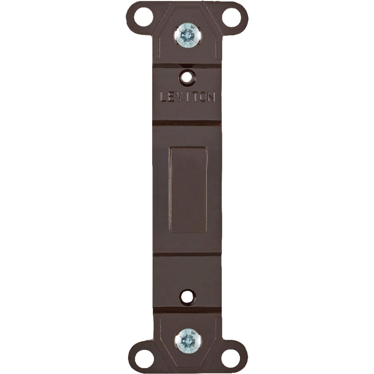 Leviton Brown Plastic Wallplate Adapter