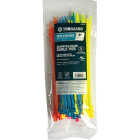 TruGuard 8 In. Fluorescent Self-Locking Cable Ties (100-Pack) Image 1