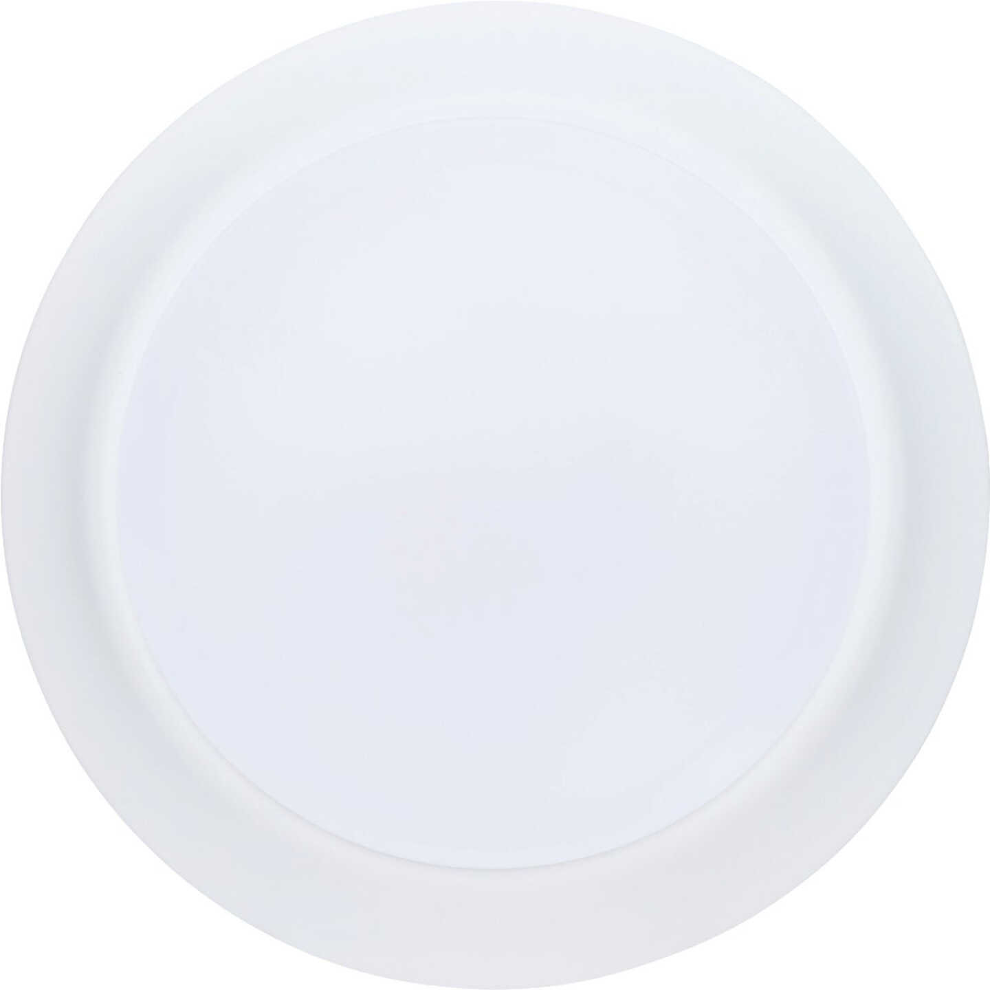 Satco Nuvo 7 In. White 60W Equivalent LED CCT-Selectable Disk Flush Mount Ceiling Light Fixture Image 7