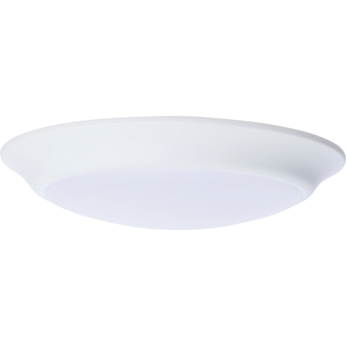 Satco Nuvo 7 In. White 60W Equivalent LED CCT-Selectable Disk Flush Mount Ceiling Light Fixture Image 6