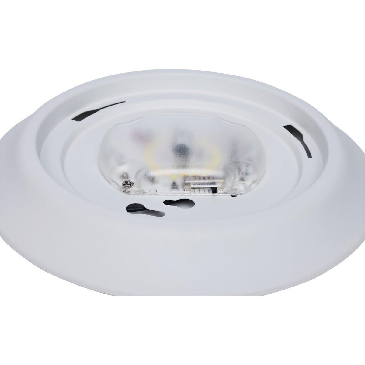 Satco Nuvo 7 In. White 60W Equivalent LED CCT-Selectable Disk Flush Mount Ceiling Light Fixture Image 5