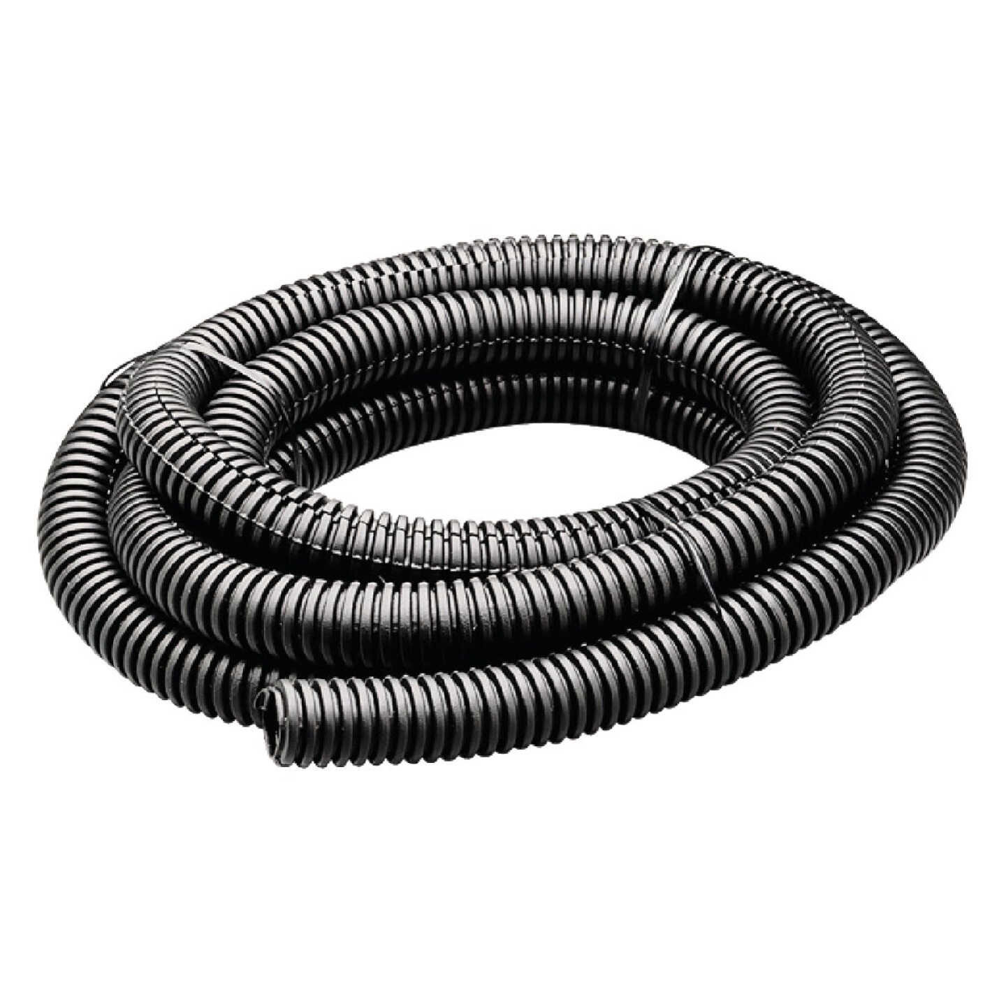 Gardner Bender 3/8 In. Dia. x 10 Ft. L. Polyethylene Black Split Flex Tubing Image 1