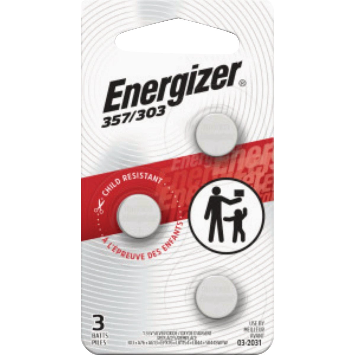 Energizer 1.5V Alkaline Battery (3-Pack)