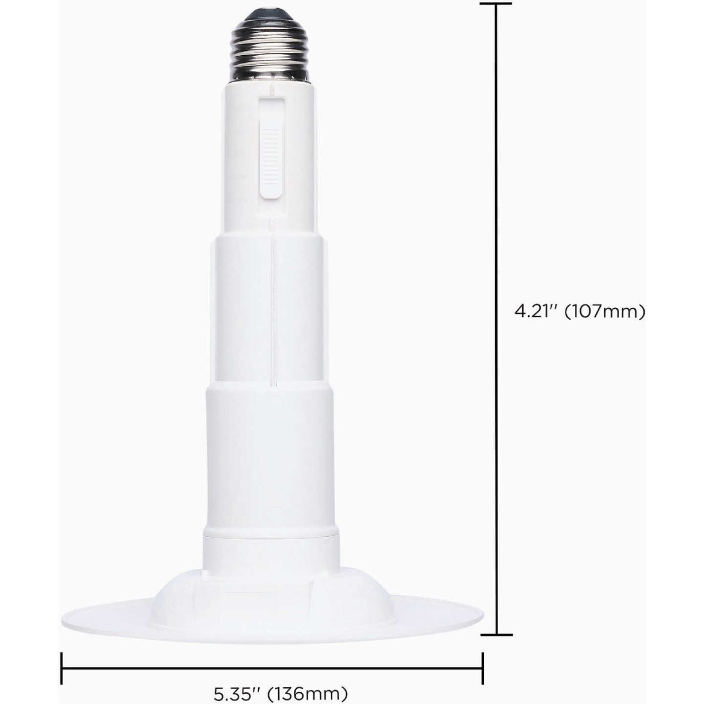 Satco 4 In. 500 Lm. 8.5W Retrofit White LED CCT-Selectable Recessed Light Kit (2-Pack) Image 3