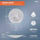 Halo 6 In. New Construction/Remodel Non-IC Rated LED Recessed Light Fixture (6-Pack) Image 2
