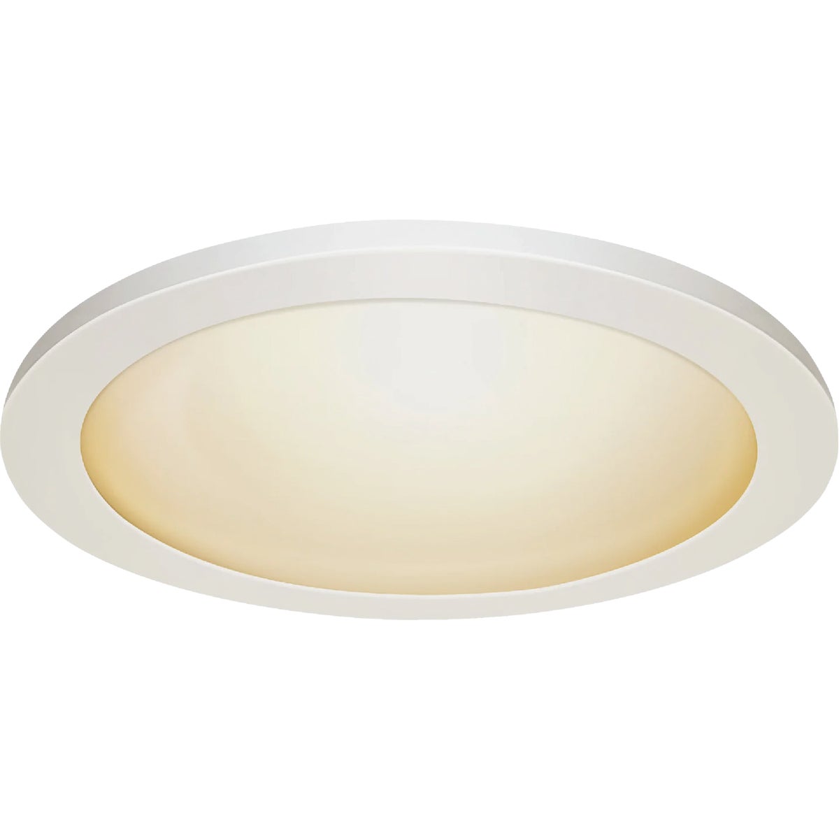 Feit Electric Edge-Lit 11 In. White Round 6-Way LED Disc Flush Mount Light Image 4
