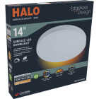 Halo 14 In. CCT & Lumen Selectable LED Round Disc Surface Mount Downlight Image 7