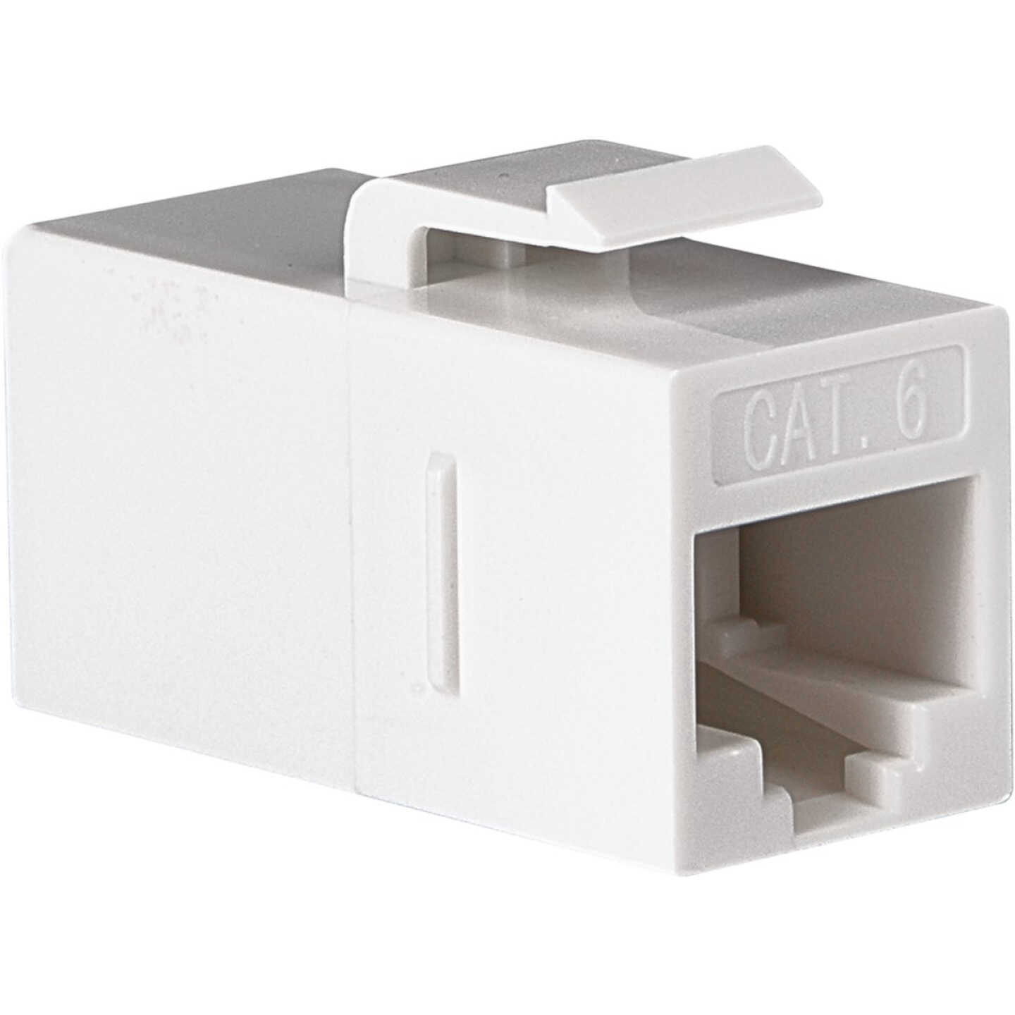 RCA CAT 5E/6 White In-Line Coupler Image 2