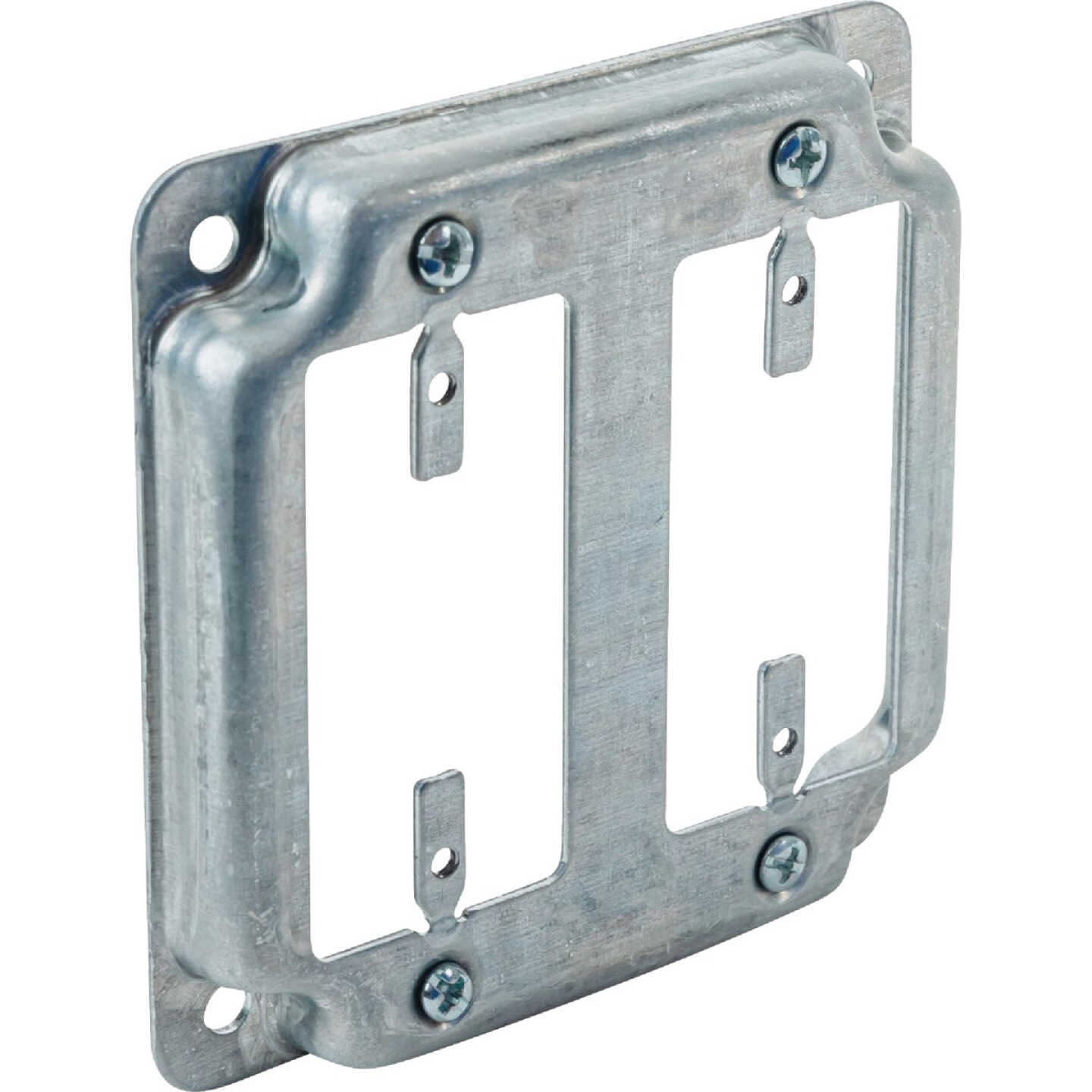 Southwire GFI 2-Outlet 4 In. x 4 In. Square Device Cover Image 1
