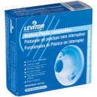 Leviton White Plastic Incandescent Lampholder with 4 Terminal Screws Image 2