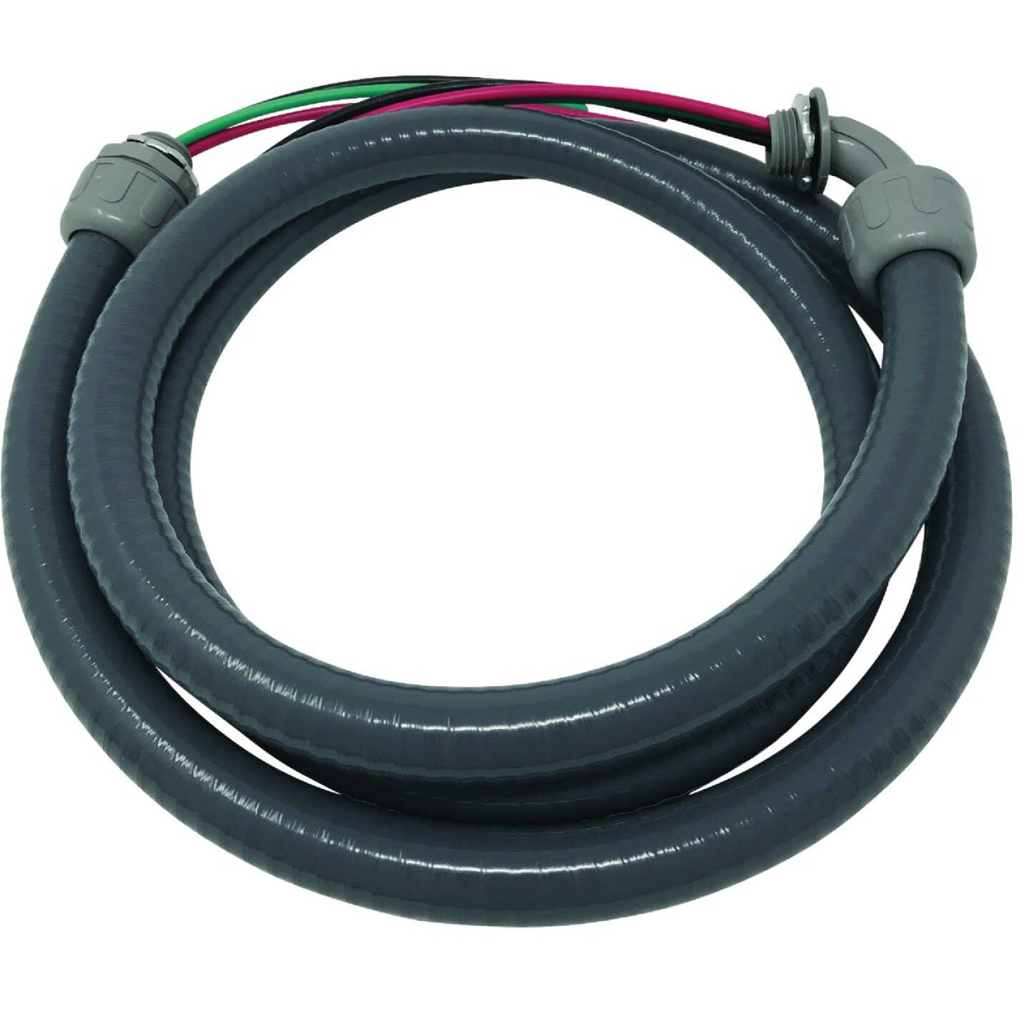 Halex 6 Ft. x 1/2 In. Non Metallic Liquid-Tight Conduit Prewired Whip Image 1