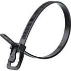 RETYZ EveryTie 10 In. Black Releasable Tie (100-Pack) Image 1