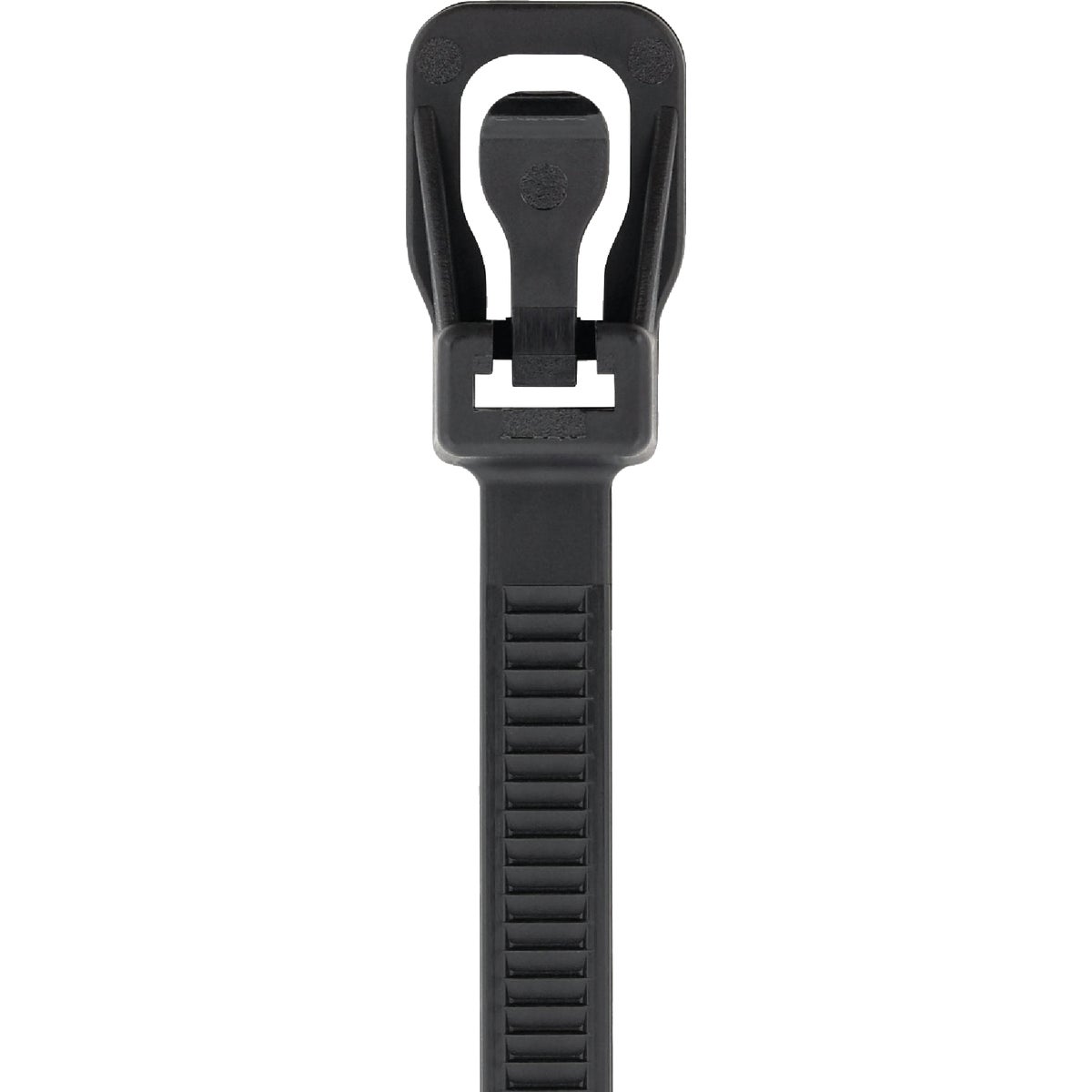 RETYZ EveryTie 10 In. Black Releasable Tie (100-Pack) Image 4