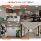 Halo 18 In. CCT & Lumen Selectable LED Round Disc Surface Mount Downlight Image 3