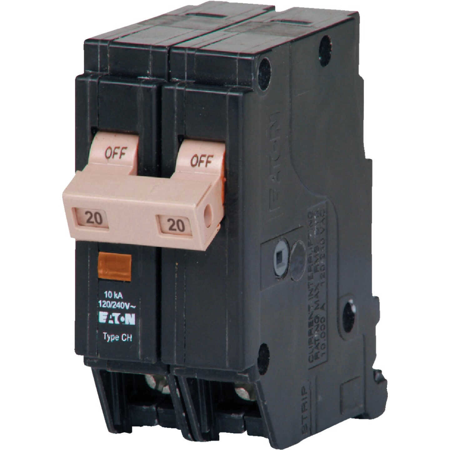 Eaton CHF 20A Double-Pole Standard Trip Circuit Breaker Image 1
