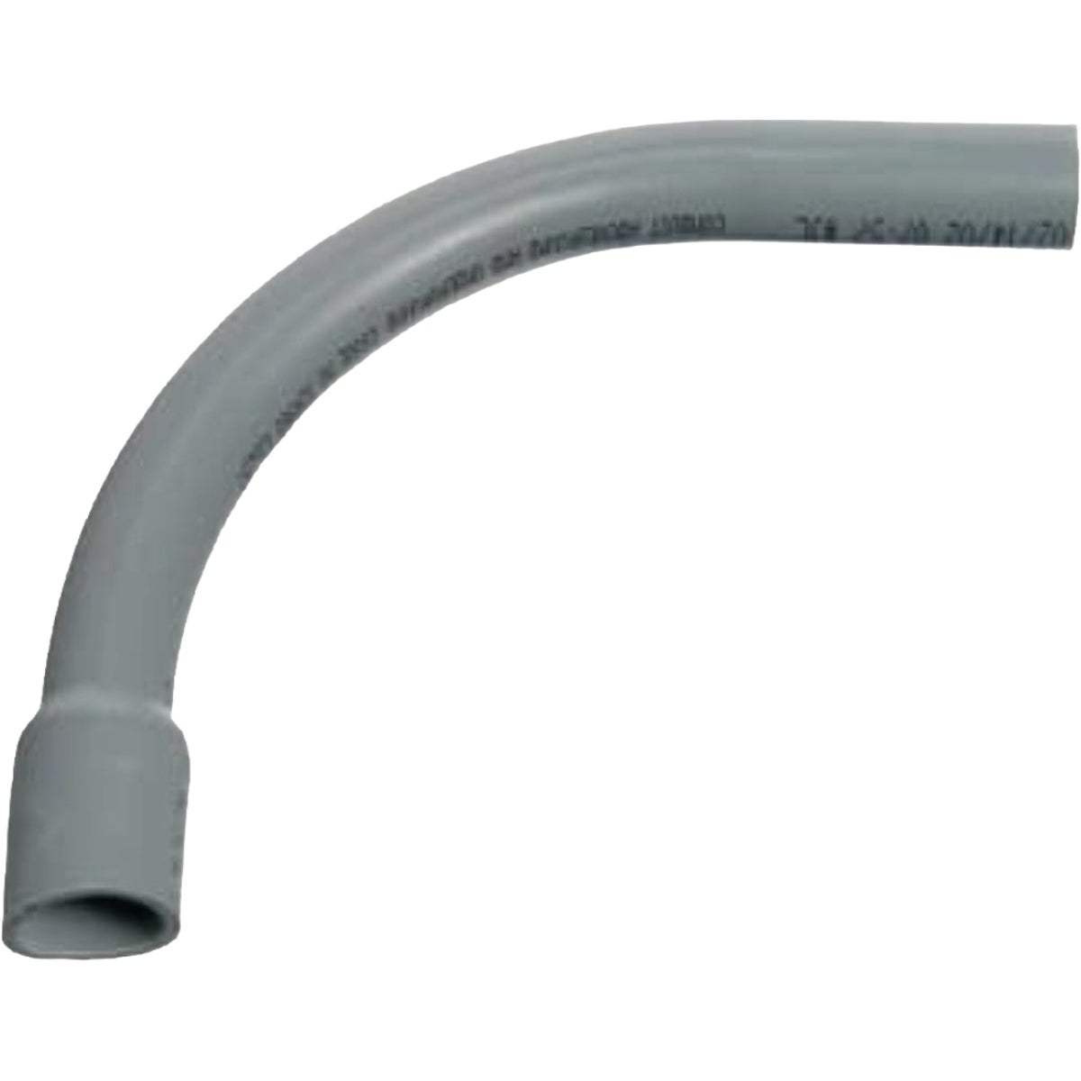 Carlon 2 In. x 36 In. 90 Deg Schedule 40 Belled End PVC Elbow