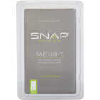 SnapPower SafeLight Single Gang Decorative Wall Plate, White Image 1