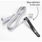 Wrap-It Storage 5 In. & 8 In. Black Self-Gripping Cable Ties (20-Pack) Image 3