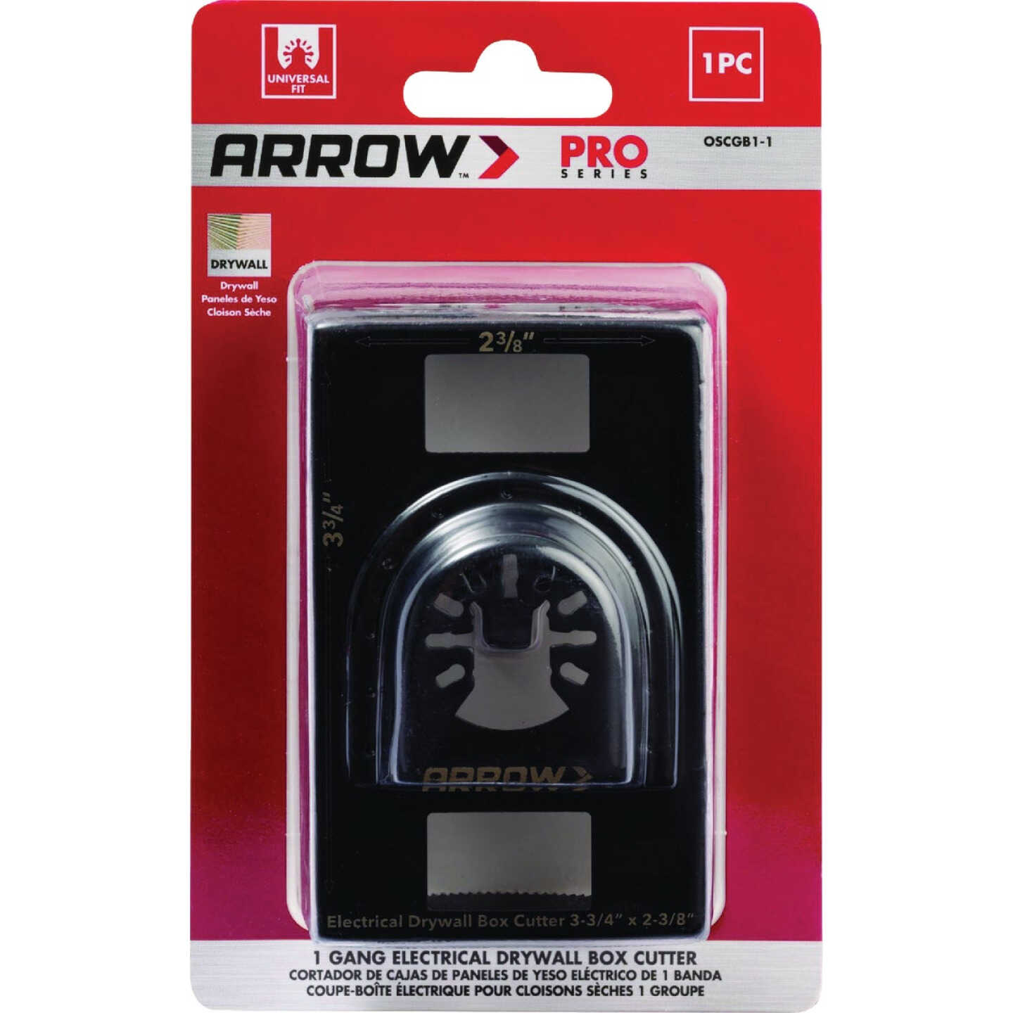 Arrow 2-7/8 In. x 3-3/4 In. Single Gang Box Cutter Image 7