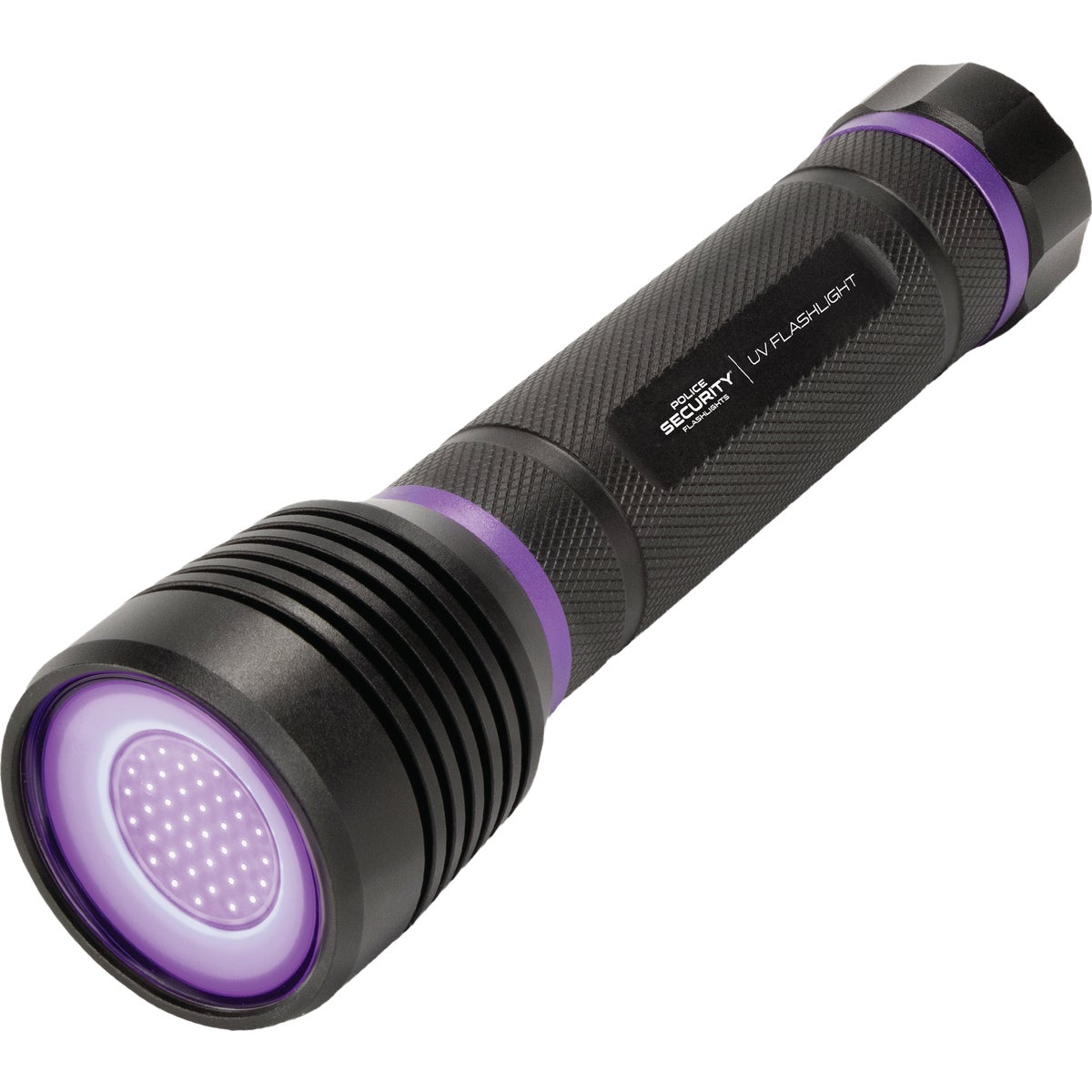 Police Security 395nm 6AAA UV Flashlight
