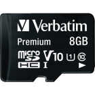 Verbatim Class 10 8GB MicroSDHC Card with Adapter Image 2