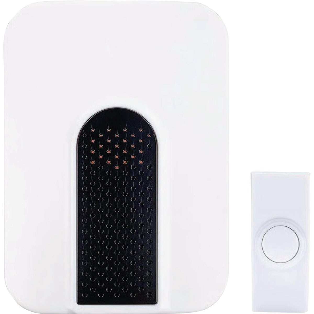 Heath Zenith Plug-In White Wireless Door Chime Kit