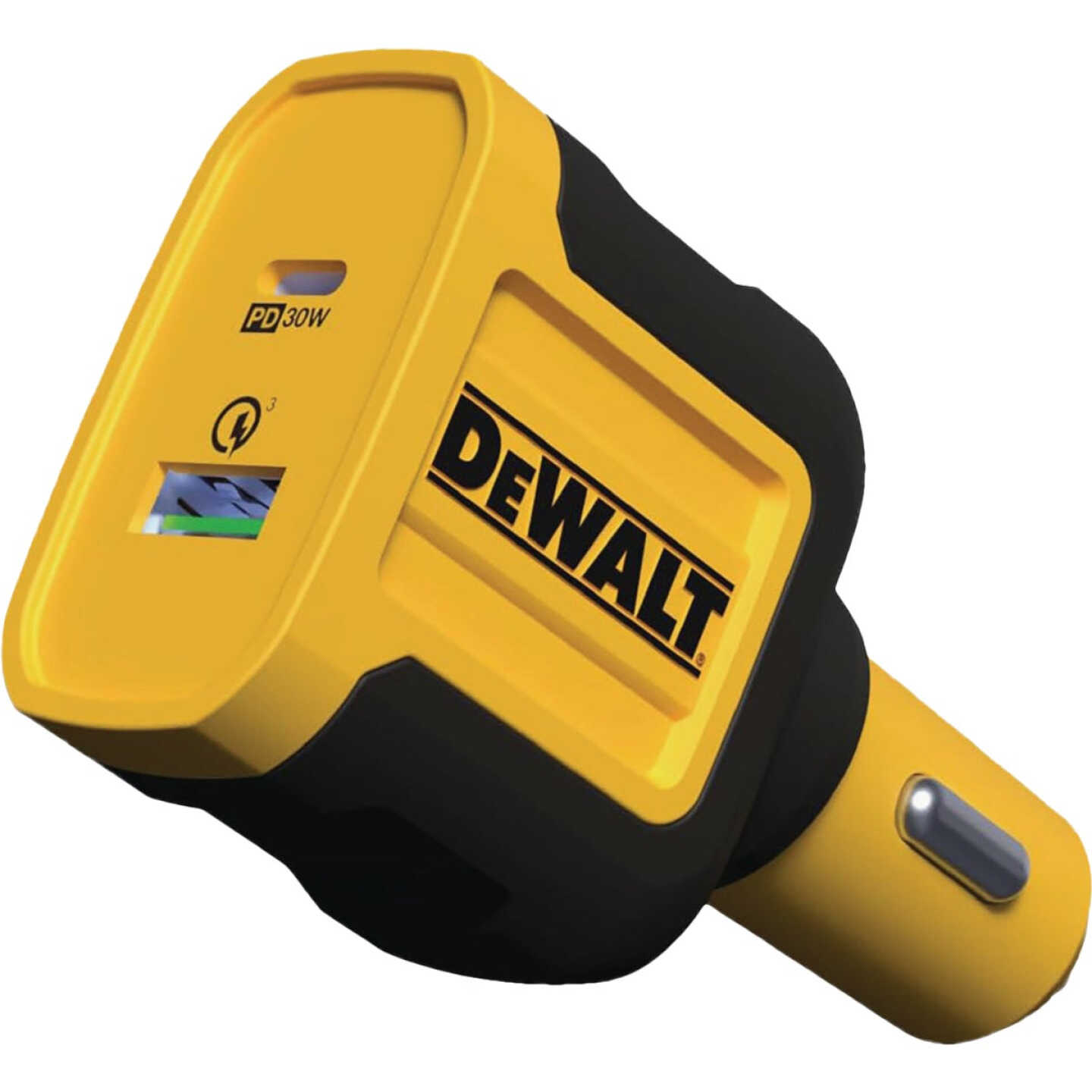 DEWALT 2-Port 49.5W 1C1A Power Delivery Car Charger Image 1