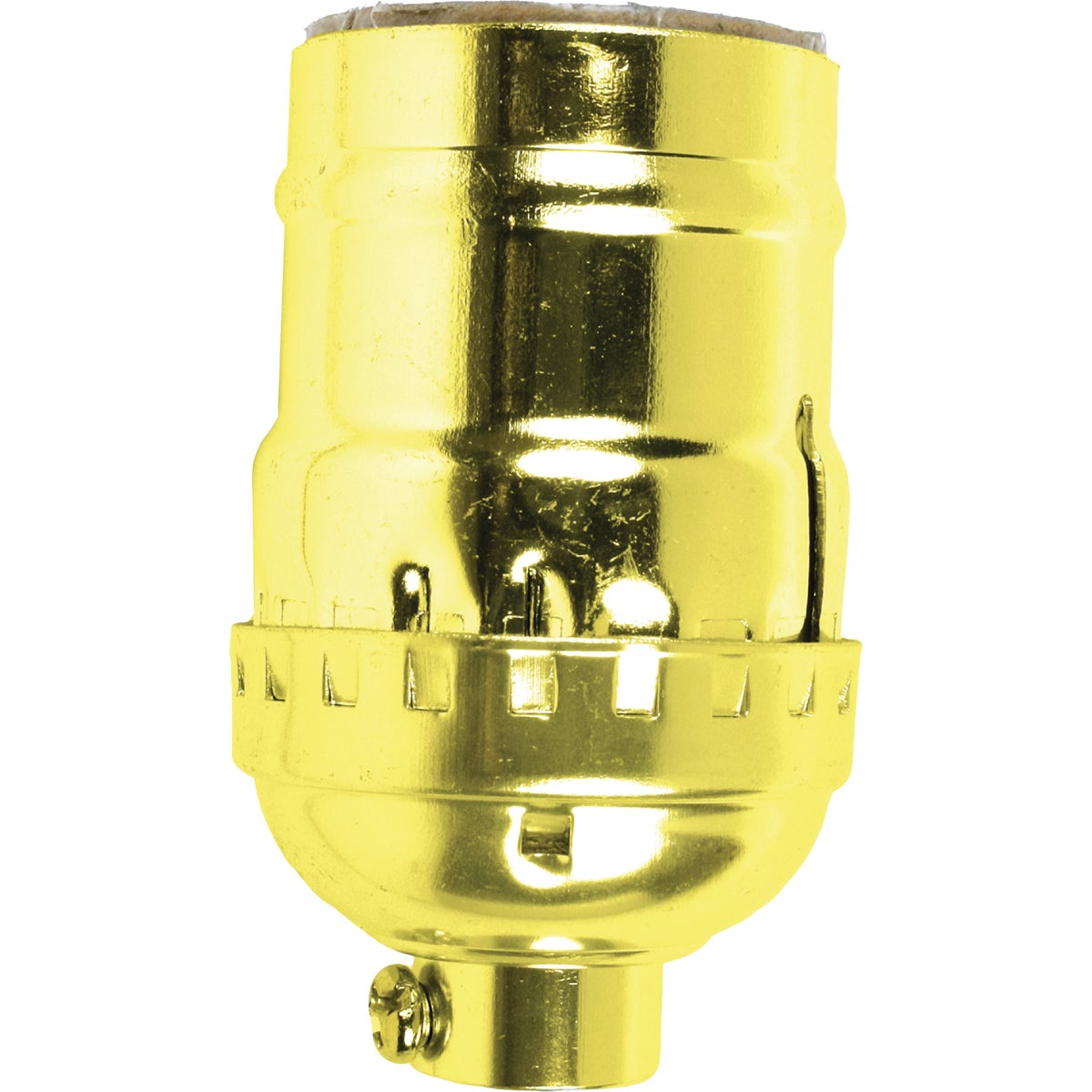 Jandorf Keyless Medium Base Brass Lamp Socket
