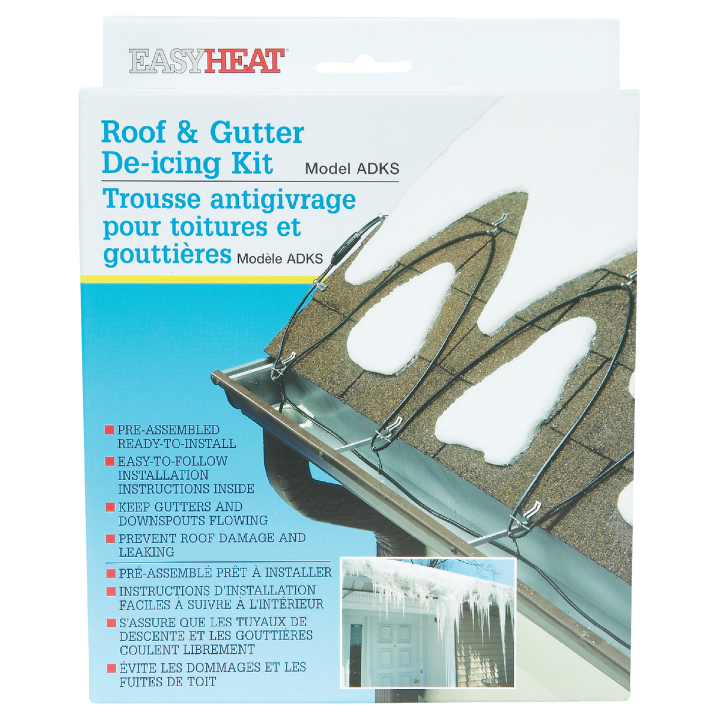 Easy Heat 30 Ft. 120V 5W De-Icing Roof Cable Image 1