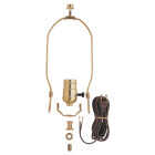 Westinghouse 3-Way Turn-Knob Medium Base Brass Make-A-Lamp Kit Image 1