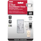 Prime 125V 60-Minute In-Wall Timer Image 1