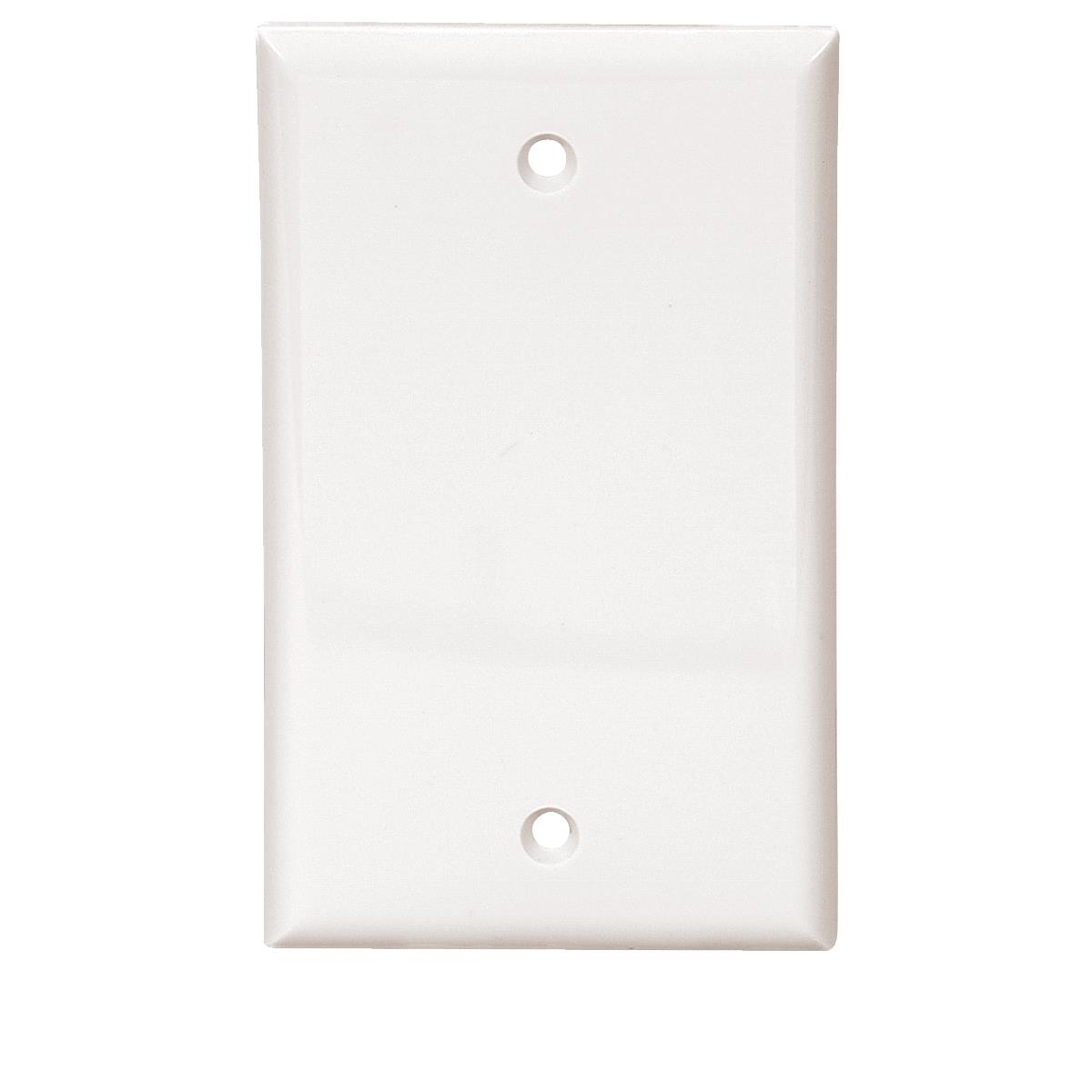 WHT BLANK WALL PLATE