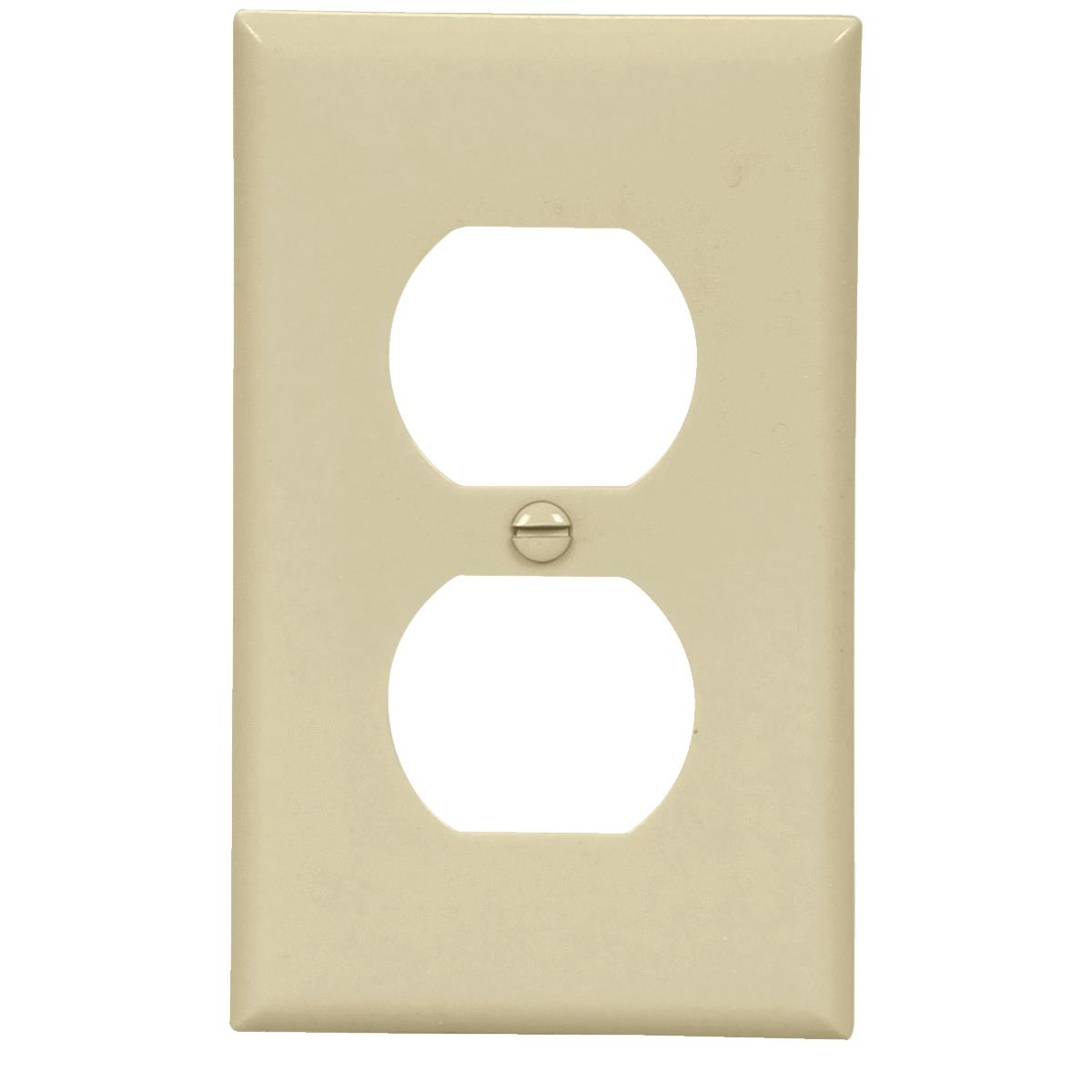 IV RECPT WALL PLATE