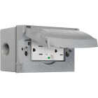 Bell 125V 15A Gray GFCI Outlet Kit Image 1