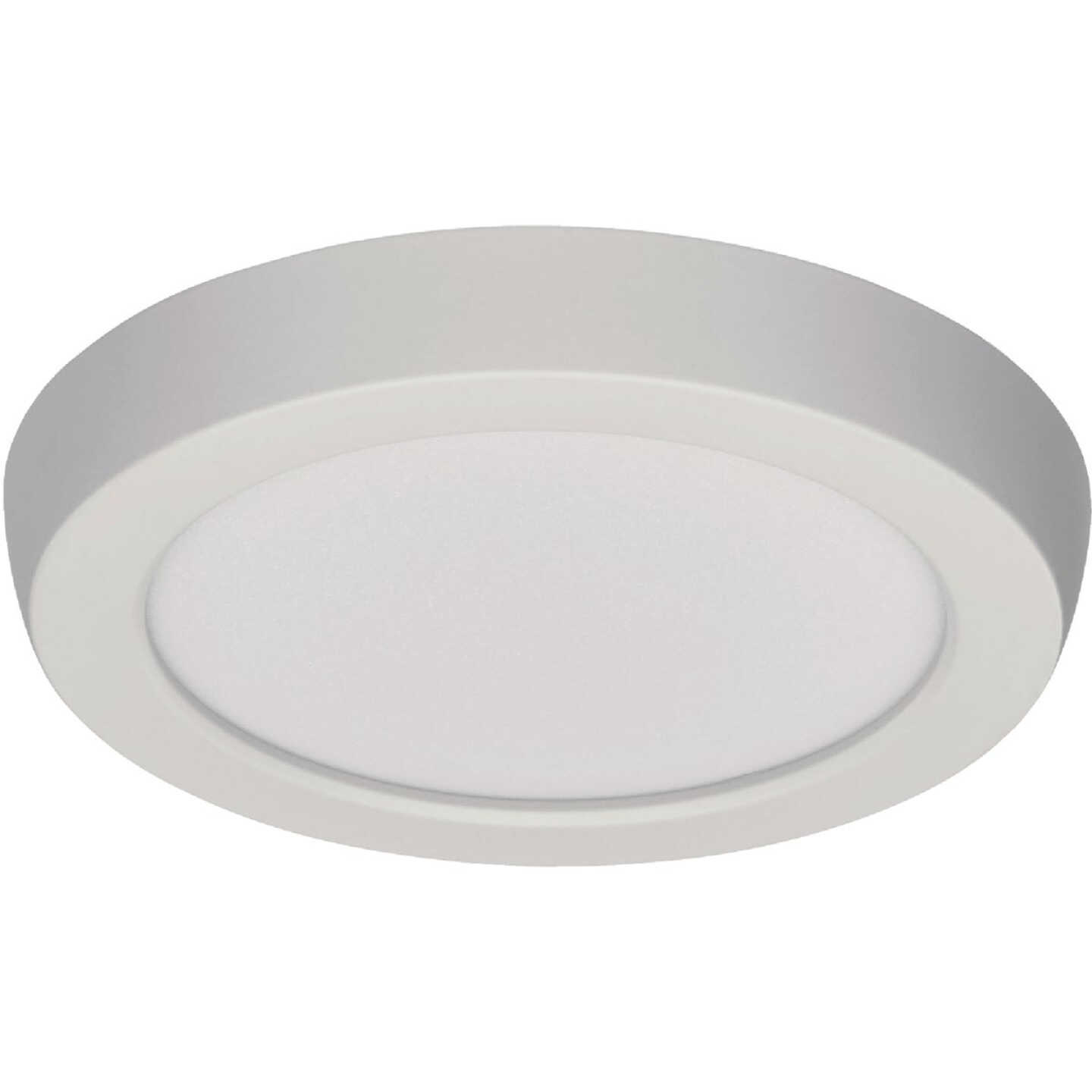 Satco Blink Pro 5 In. White 680 Lm. CCT-Selectable LED Flush Mount Light Fixture Image 1