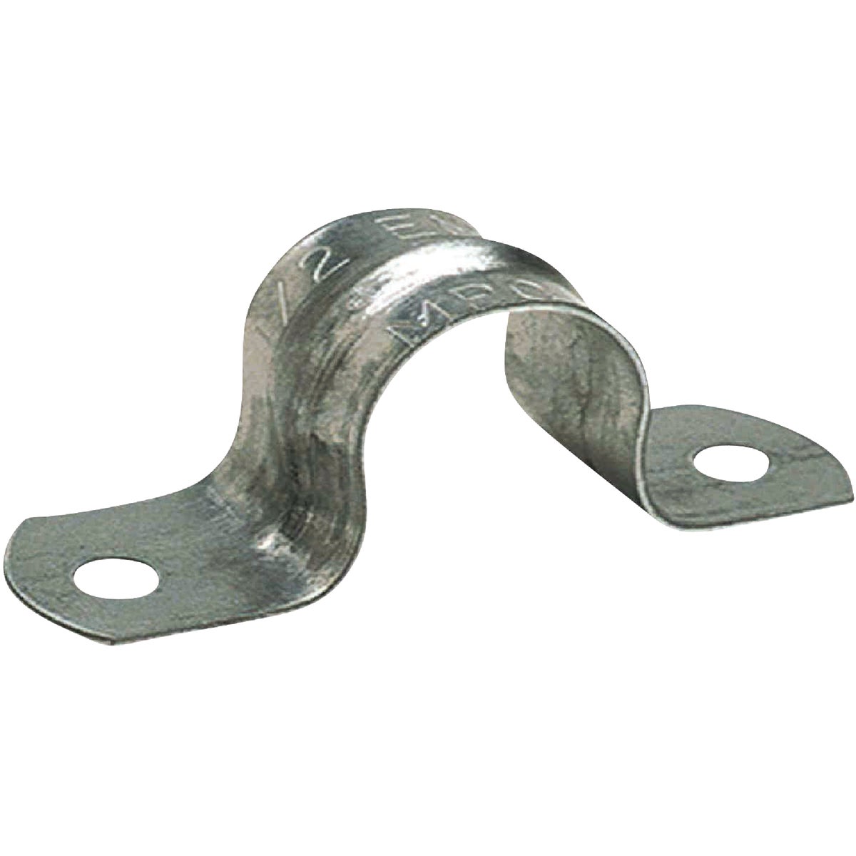 Halex 1/2 In. Click-On EMT 2-Hole Conduit Strap (4-Pack) Image 1