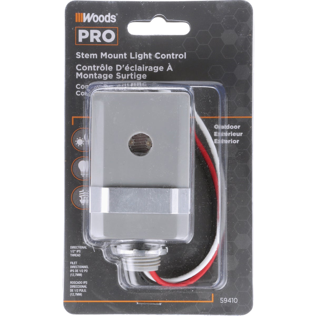 Southwire Dusk to Dawn Stem Mount Photo Control