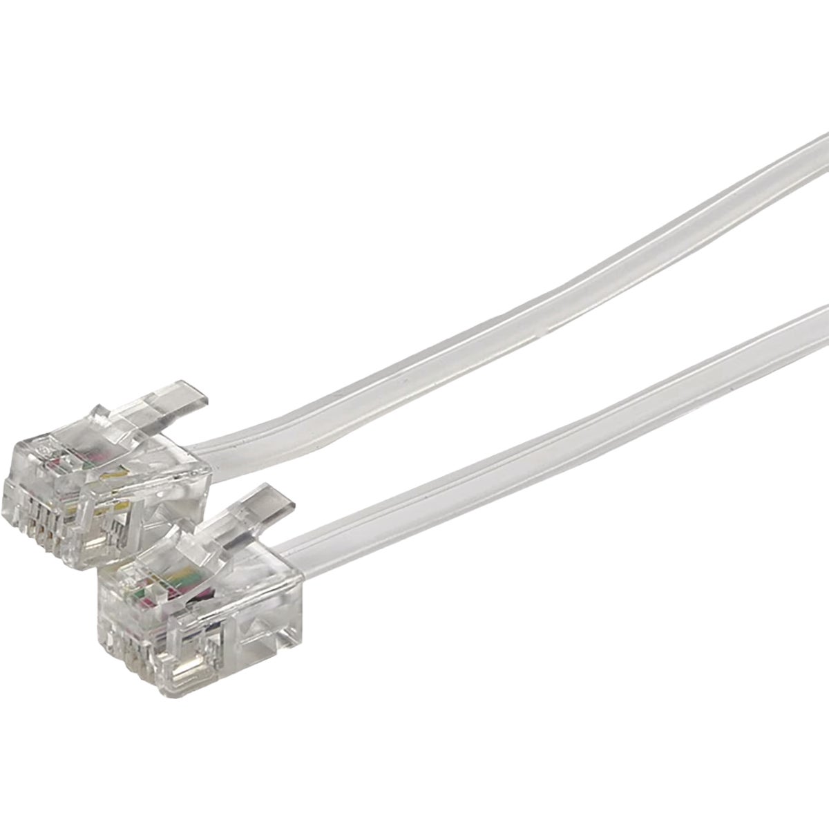RCA 7 Ft. White Modular Line Phone Extension Cord