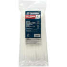 TruGuard 8 In. White Mounting Cable Ties (100-Pack) Image 1