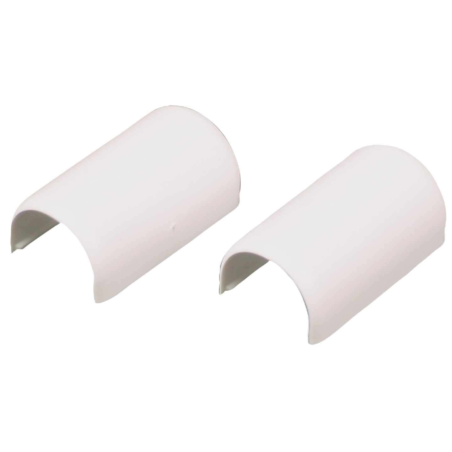 Wiremold CordMate White 9/16 In. W. x 7/16 In. D. PVC Connection Fitting (2-Pack) Image 1