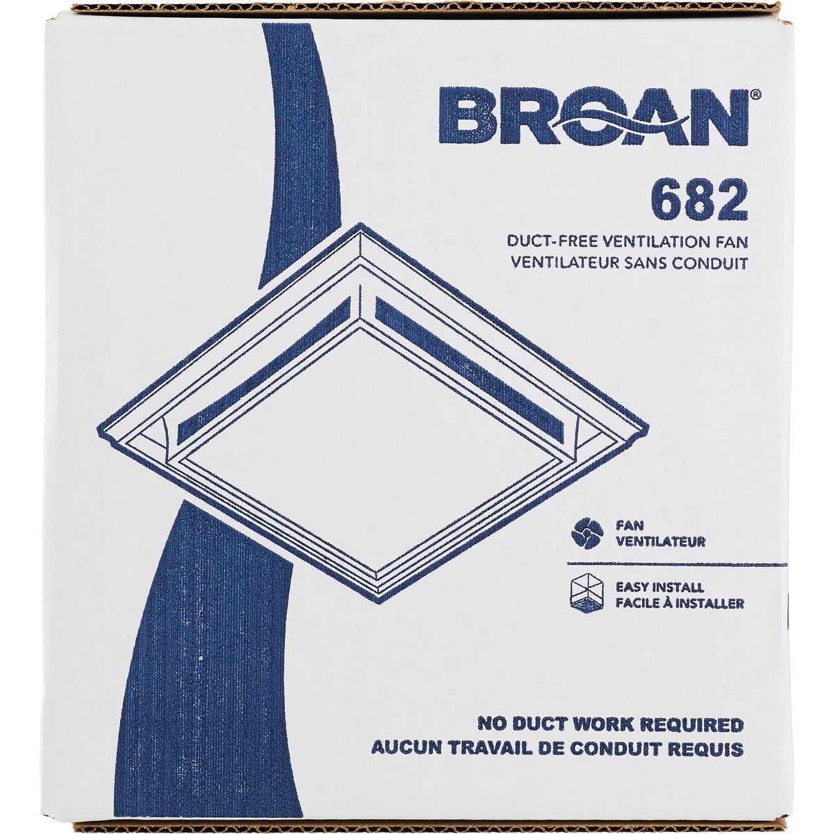 Broan 7 In. Duct-Free Ventilation Fan Image 4